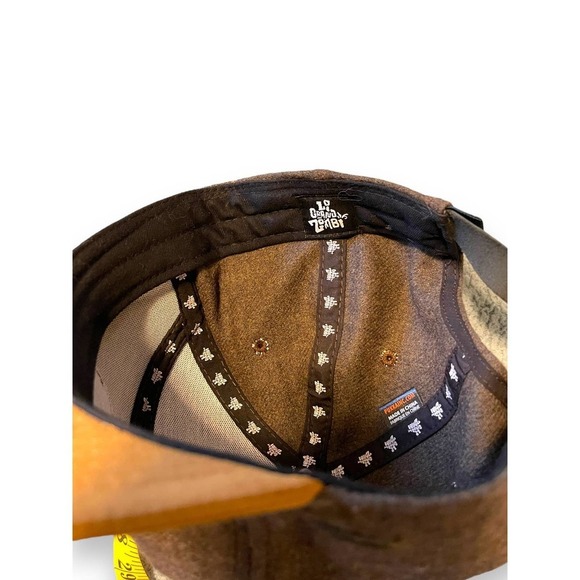 Li Grand Zombi Wool Blend Hat One Size Unisex Brown - Picture 5 of 10
